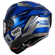 קסדה מלאה שואי כחול/ לבן – SHOEI X-SPR PRO A.MARQUEZ73 V2 TC-2