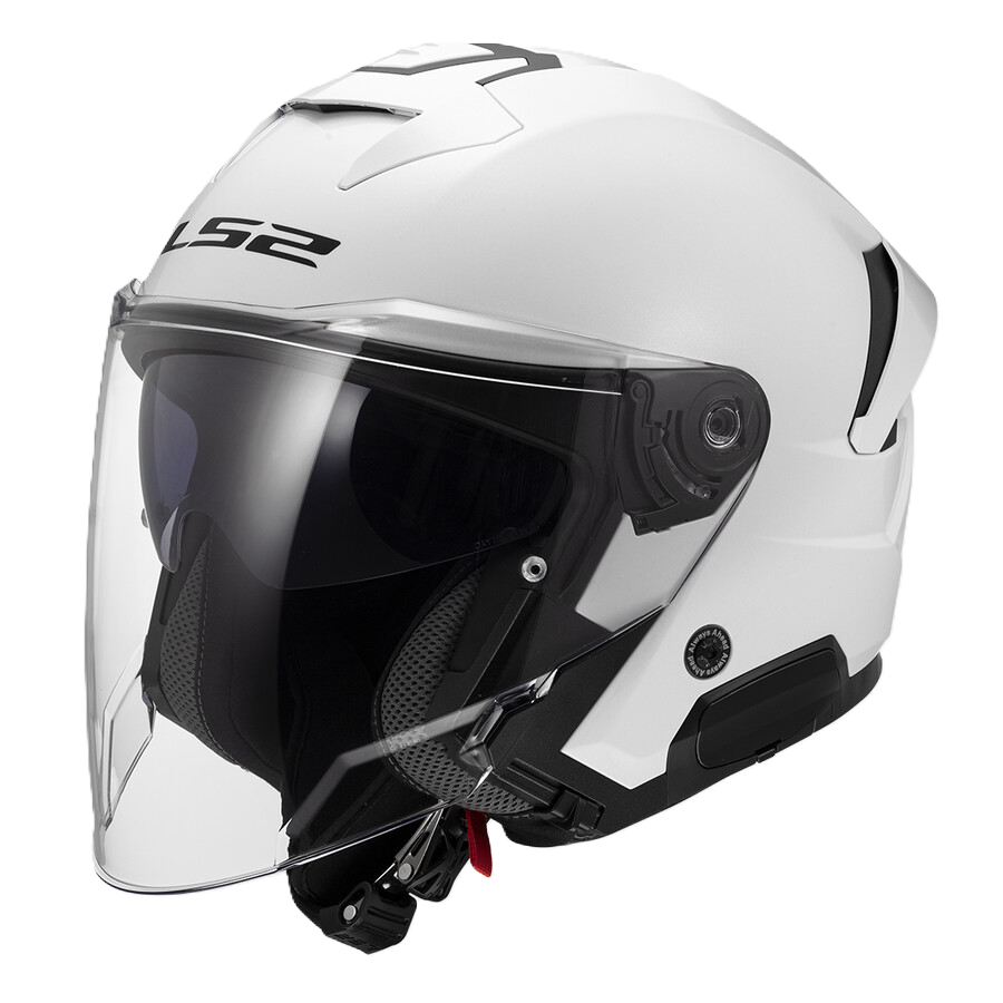 קסדת 3/4 אל אס 2 ורסו 2 לבן מבריק – LS2 OF618 VERSO II GLOSS WHITE