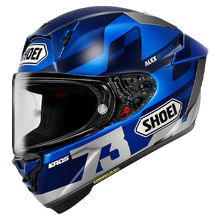 קסדה מלאה שואי כחול/ לבן – SHOEI X-SPR PRO A.MARQUEZ73 V2 TC-2