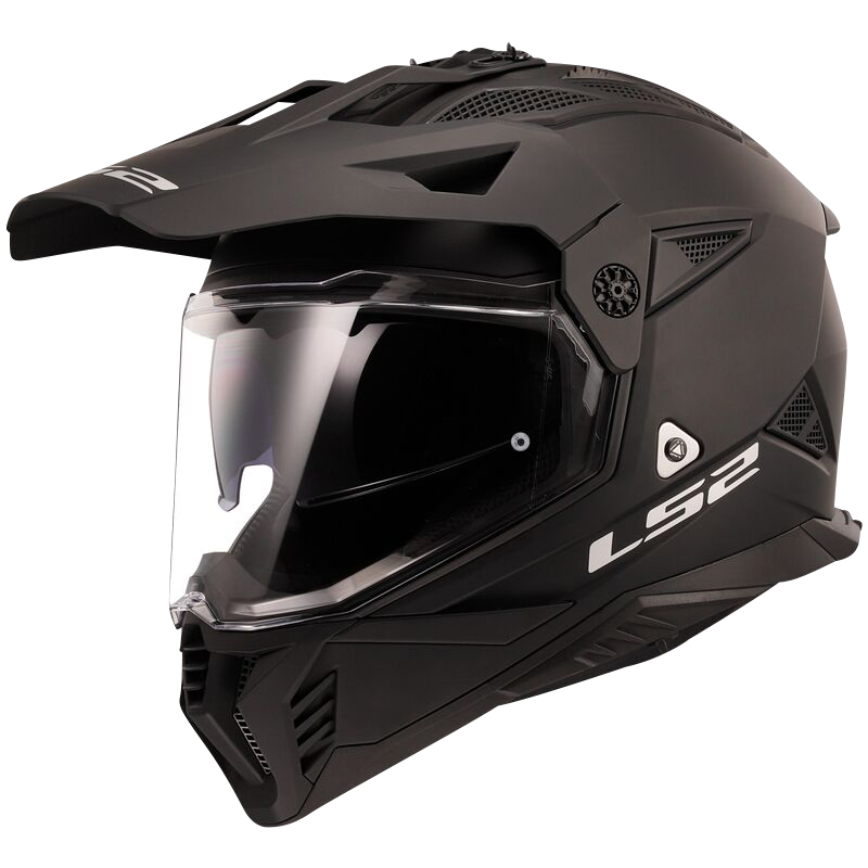 קסדת אדוונצ'ר אל אס 2 פיוניר II שחור מט – LS2 PIONEER II MX702 MATT BLACK