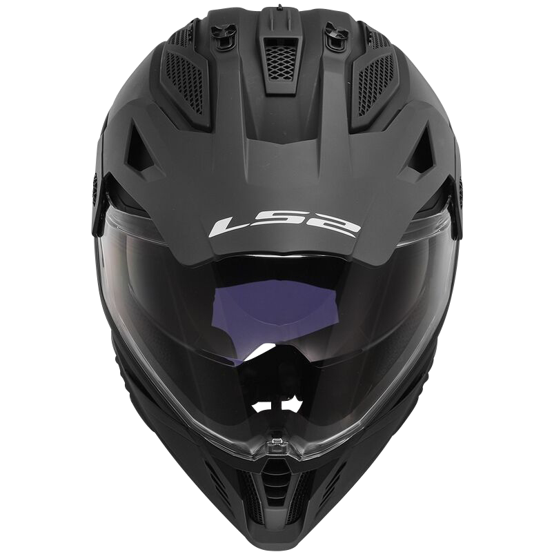 קסדת אדוונצ'ר אל אס 2 פיוניר II שחור מט – LS2 PIONEER II MX702 MATT BLACK