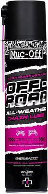 תרסיס שימון שרשרת לאופנועי שטח מאק אוף - MUC-OFF OFF ROAD CHAIN LUBE 400ML