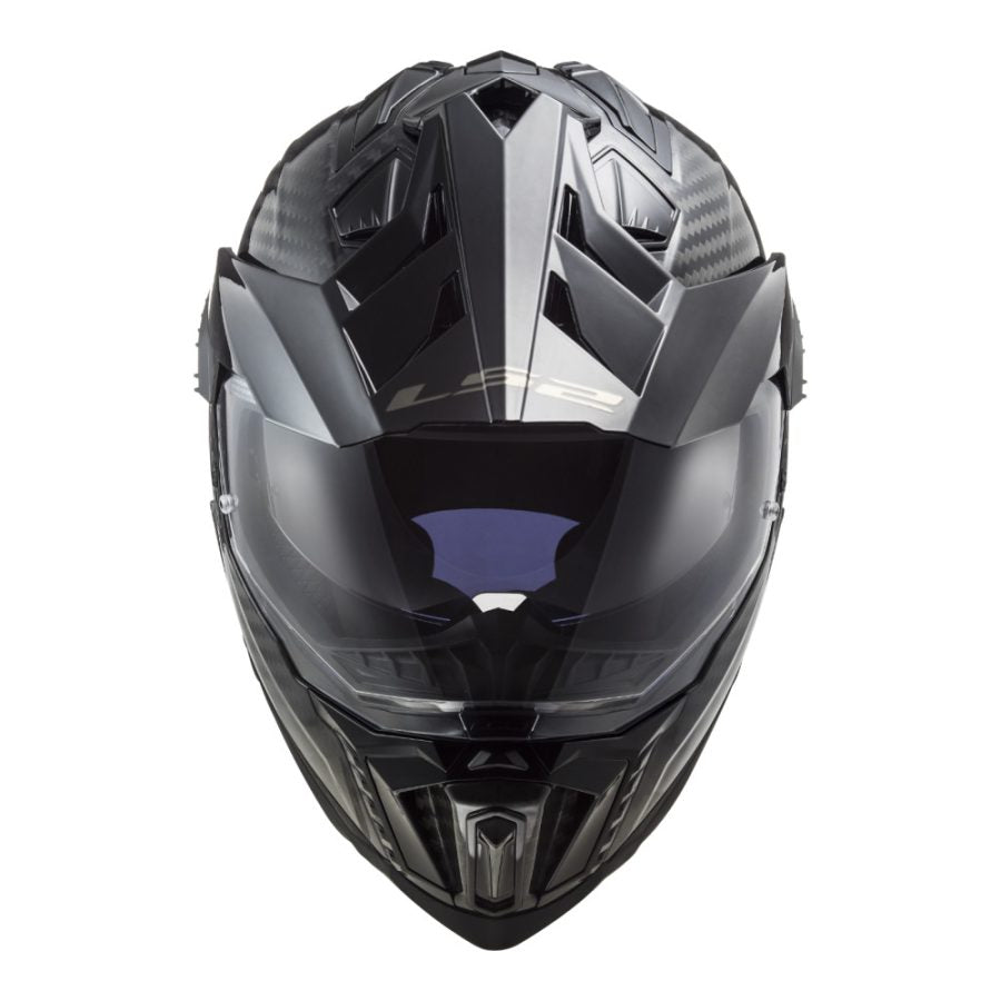 קסדת אדוונצ'ר אל אס 2 אקספלורר קרבון מבריק – LS2 MX701 C EXPLORER GLOSS CARBON