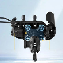 מתקן לטלפון+טעינה אלחוטית + חיבור USB עם בולם OCTO-GRIP