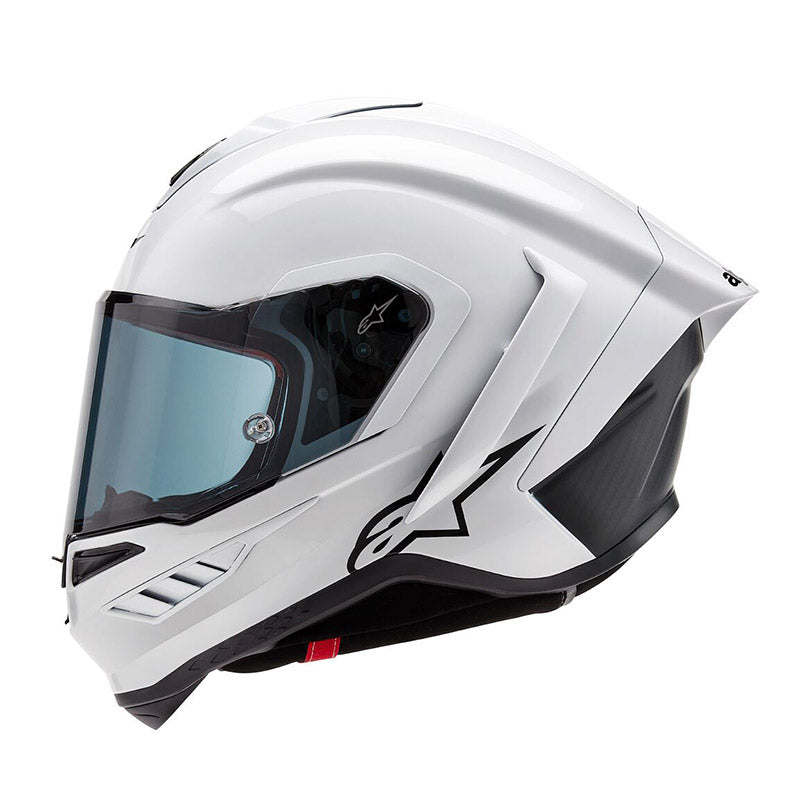 קסדה מלאה ספורטיבית אלפינסטארס לבן מבריק – ALPINESTARS SUPERTECH R10 GLOSS WHITE