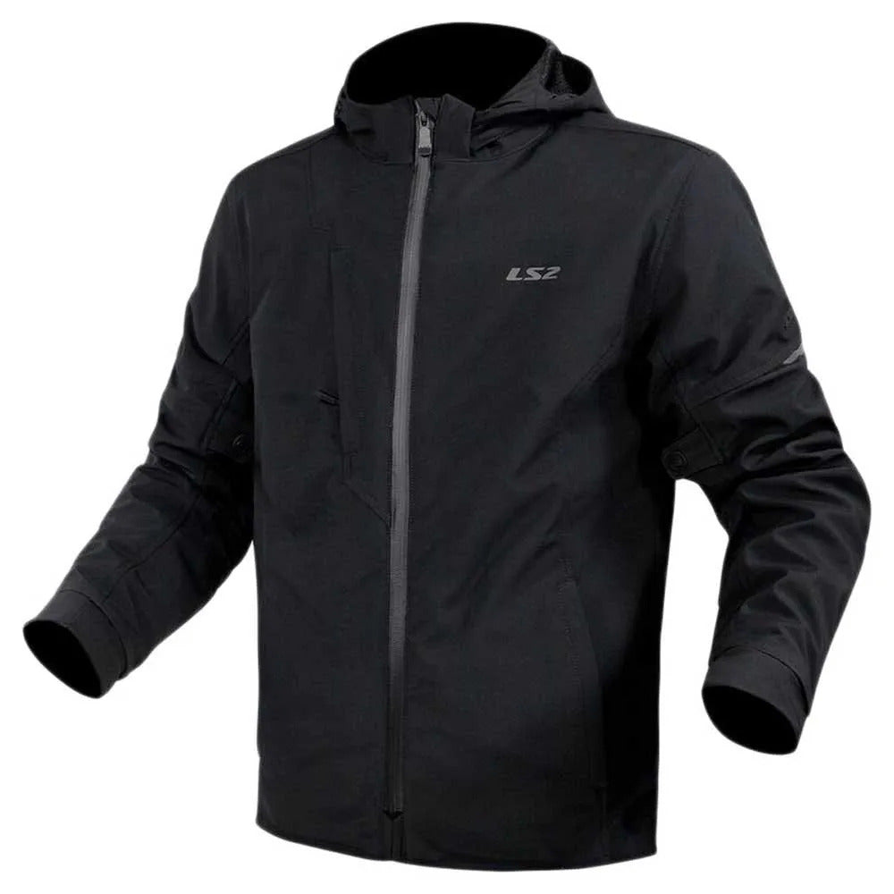 מעיל חורף גברים אל אס 2 בולטון שחור – LS2 BOLTON MAN JACKET BLACK