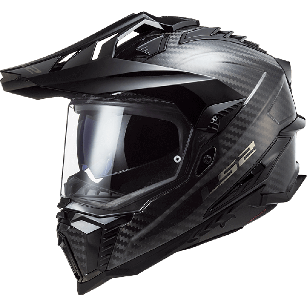 קסדת אדוונצ'ר אל אס 2 אקספלורר קרבון מבריק – LS2 MX701 C EXPLORER GLOSS CARBON