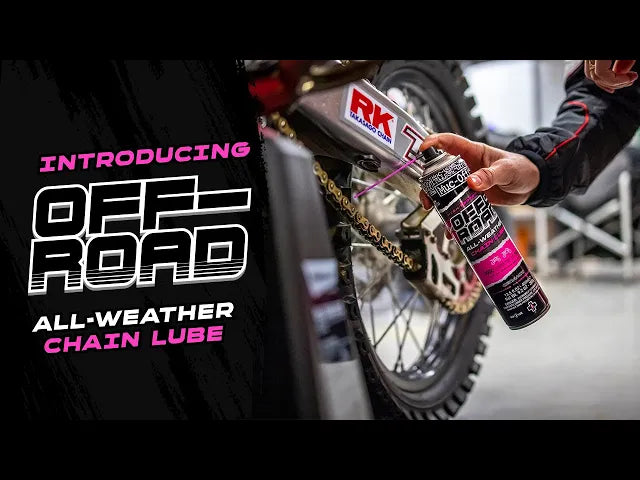 תרסיס שימון שרשרת לאופנועי שטח מאק אוף - MUC-OFF OFF ROAD CHAIN LUBE 400ML