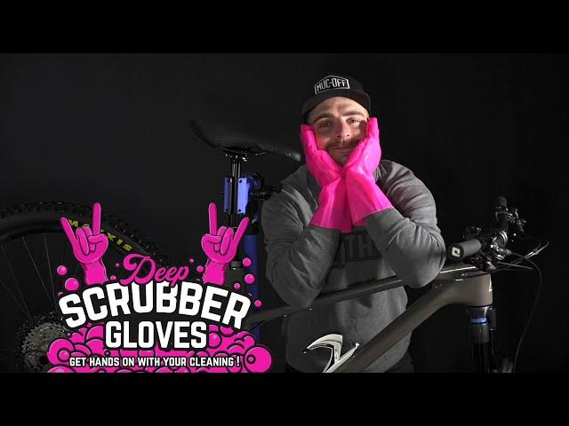 כפפות ניקוי מאק אוף - MUC-OFF DEEP SCRUBBER GLOVES